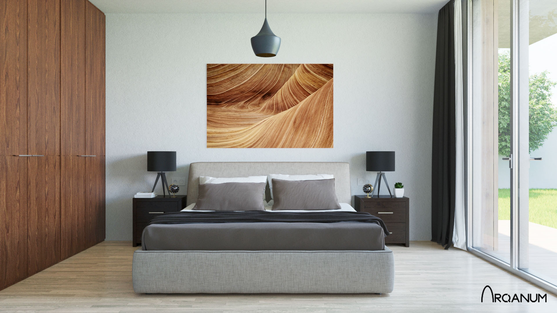 Casa en Santurce, dormitorio